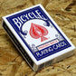 Bicycle Maiden Back (Blue) Playing Cards