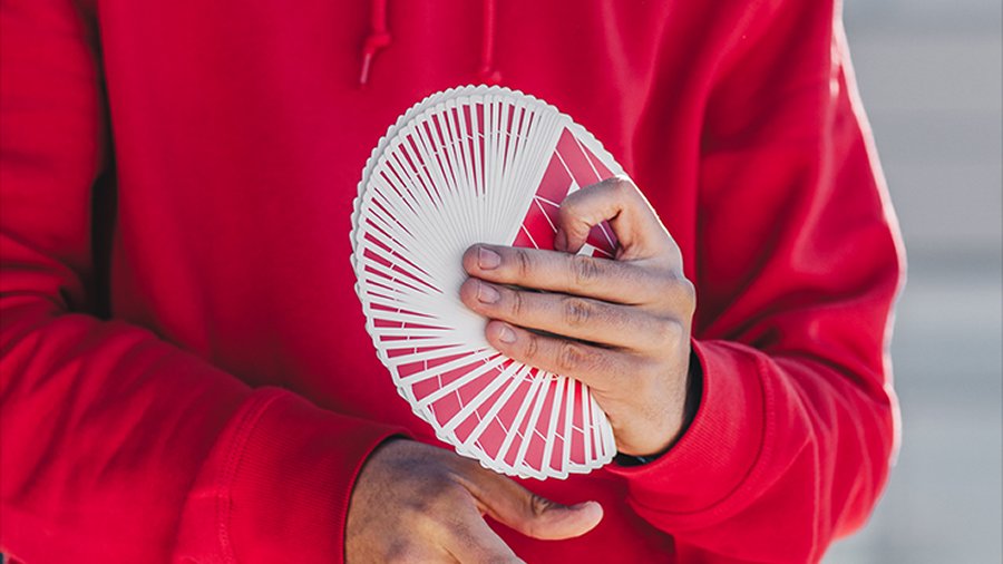 Limited Edition Mako Red Playing Cards