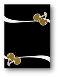 Cherry Casino (Monte Carlo Black and Gold) Playing Cards by Pure Imagination Projects