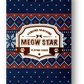 Meow Star (Knitted Sweater) Playing Cards by Bocopo