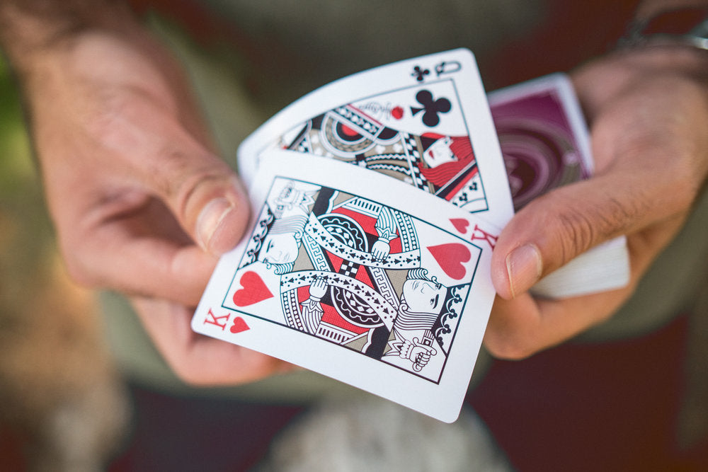 MIRAGE V2 Dawn Edition Playing Cards by Patrick Kun