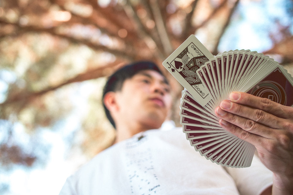 MIRAGE V2 Dawn Edition Playing Cards by Patrick Kun