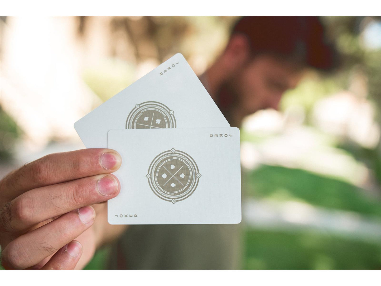 MIRAGE V2 Dawn Edition Playing Cards by Patrick Kun