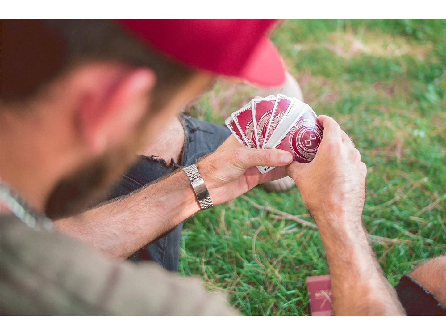MIRAGE V2 Dawn Edition Playing Cards by Patrick Kun