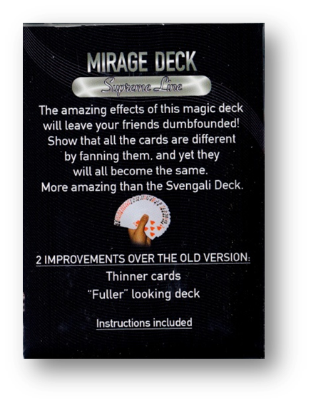 Bicycle - Supreme Line - Mirage deck