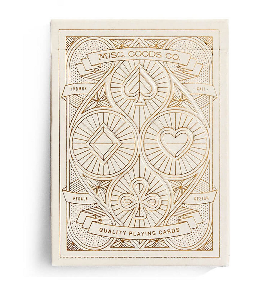 Ivory Deck of Playing Cards by MISC GOODS