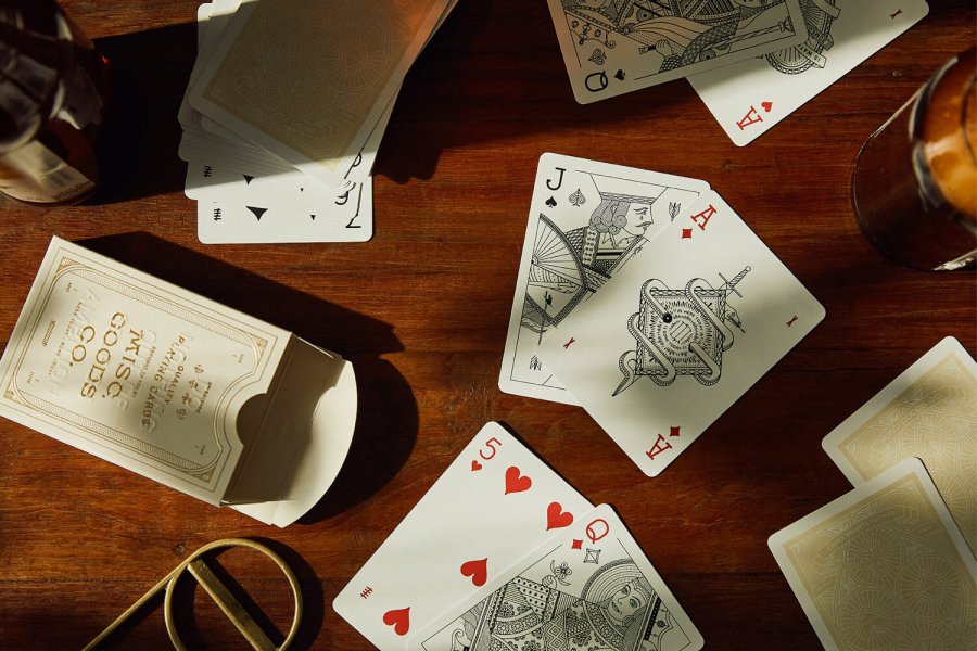 Ivory Deck of Playing Cards by MISC GOODS