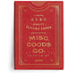 Red Deck of Playing Cards by MISC GOODS