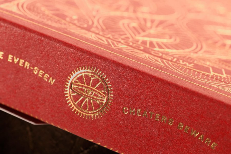 Red Deck of Playing Cards by MISC GOODS