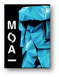 MOAI Blue Edition Playing Cards by BOCOPO