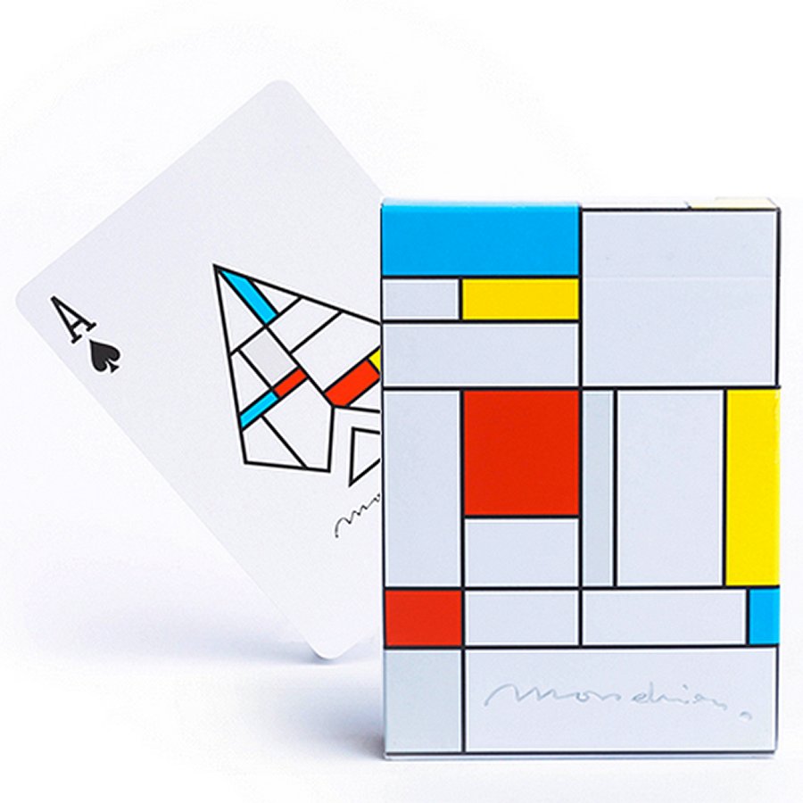Mondrian Playing Cards