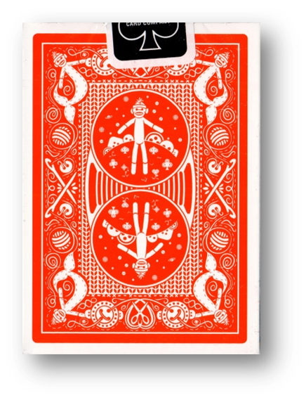Monkey Business Playing Cards (Sock Monkey)