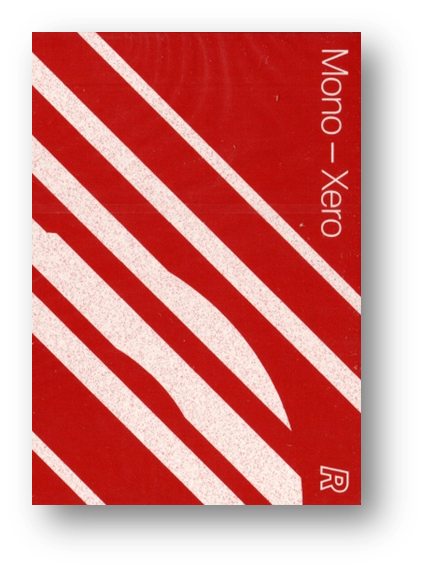 Mono Xero R Playing Cards
