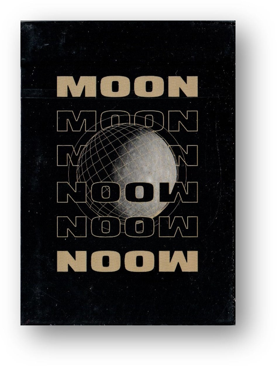 Moon (Black) Playing Cards