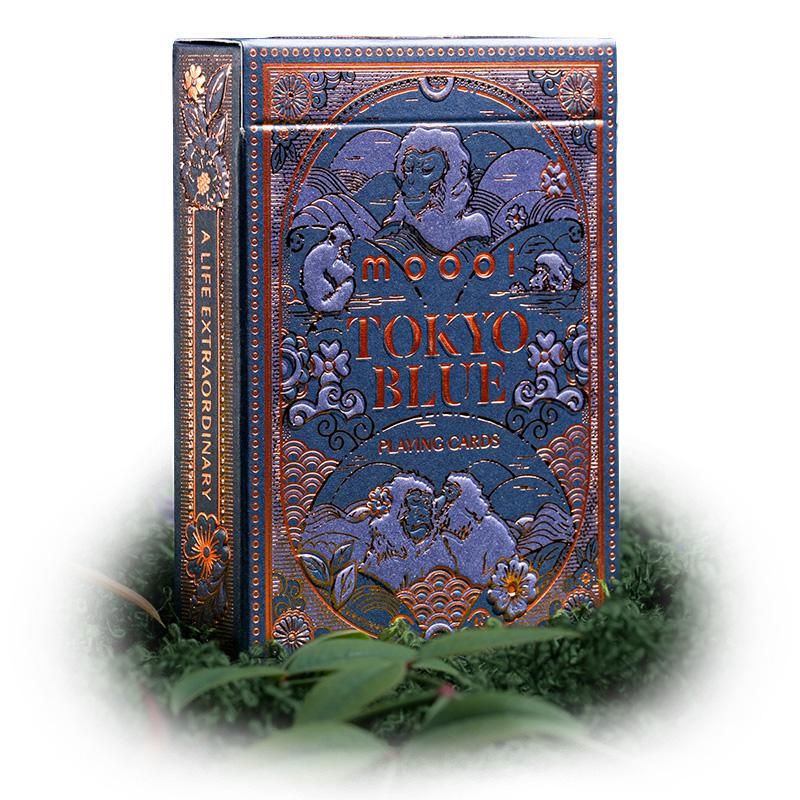Moooi Tokyo Blue Playing Cards  by Theory11