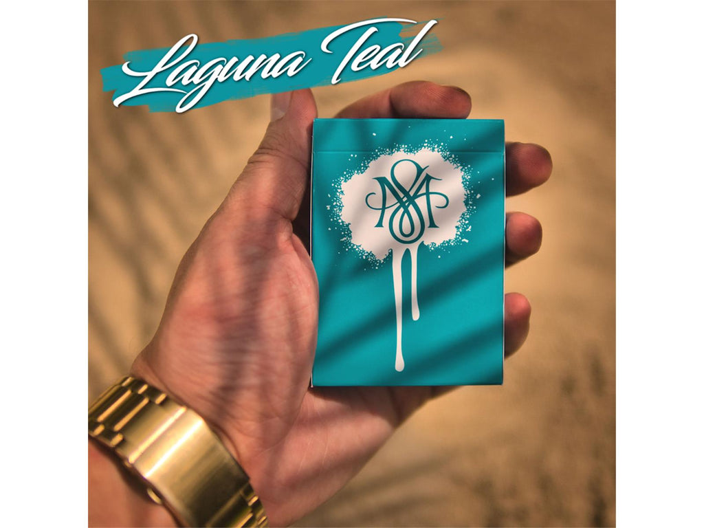 MS Splat Deck Laguna Teal Playing Cards