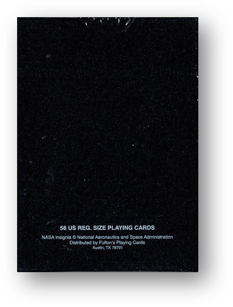 NASA BLACK HOLE "MEATBALL" LOGO PLAYING CARDS