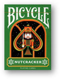 Bicycle Nutcracker (Green Gilded) Playing Cards