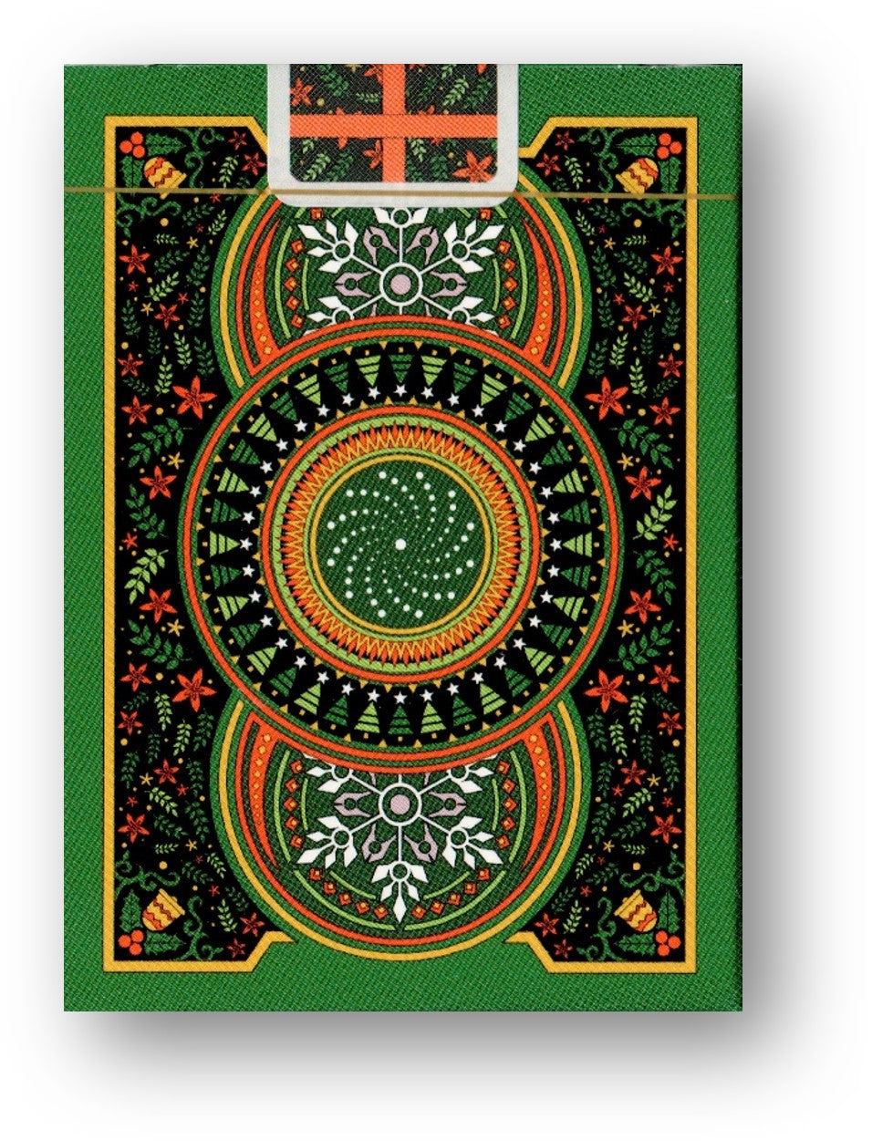 Bicycle Nutcracker (Green Gilded) Playing Cards
