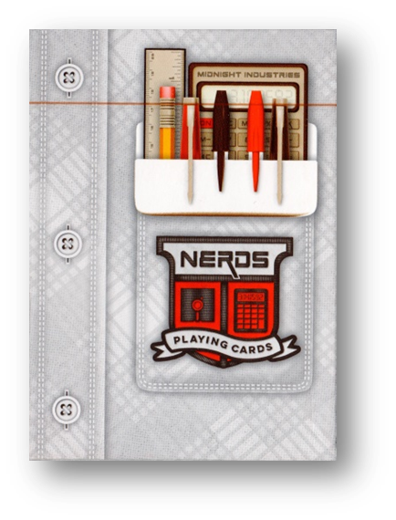 Nerds Playing Cards by Midnight Cards