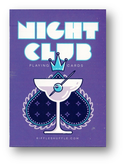 Nightclub UV Edition Playing Cards by Riffle Shuffle