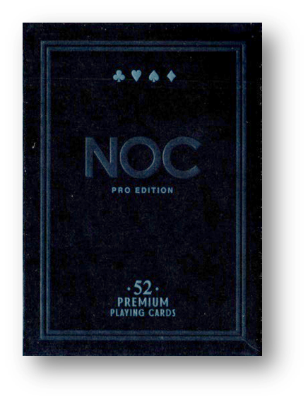 NOC Pro 2021 (Jet Black) Playing Cards