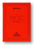 NOC Pro 2021 (Burgundy Red) Playing Cards