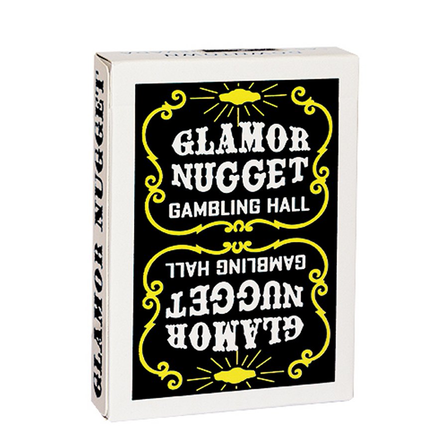 Glamor Nugget Limited Edition Playing Cards (Black)