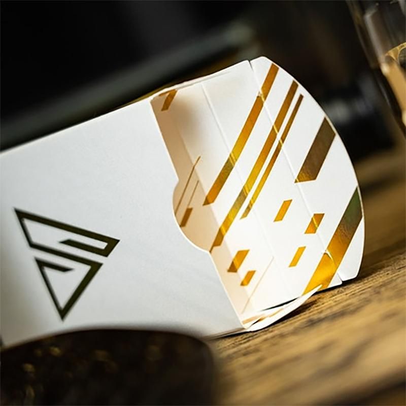 Odyssey Genesys - White and Golden Playing Cards