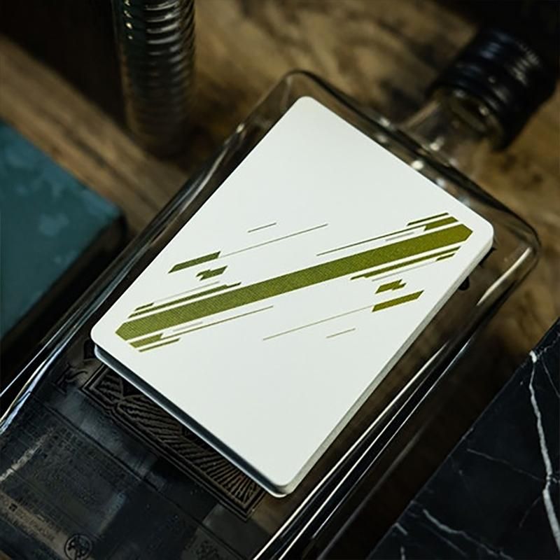 Odyssey Genesys - White and Golden Playing Cards