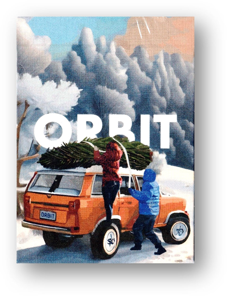 Orbit Christmas V3 Playing Cards