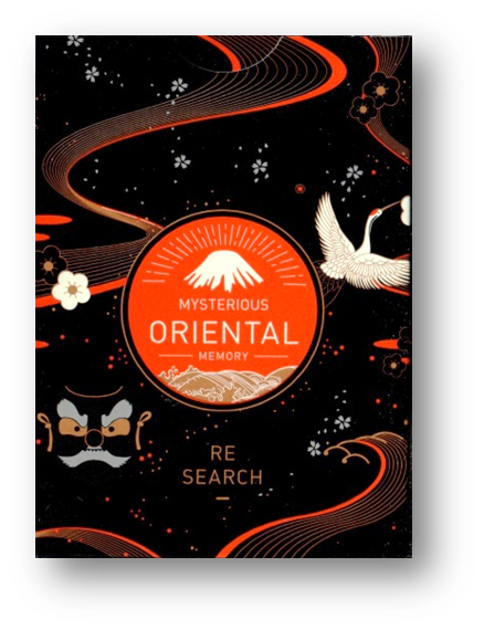 Oriental Memory Black playing Cards