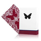 Original 3rd Edition Butterfly Playing Cards with video tutorials - Red (marked)