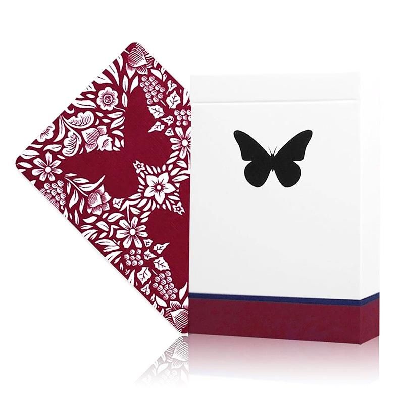 Original 3rd Edition Butterfly Playing Cards with video tutorials - Red (marked)
