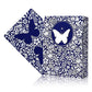 Original 3rd Edition Butterfly Playing Cards with video tutorials - Blue (marked)