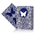 Original 3rd Edition Butterfly Playing Cards with video tutorials - Blue (marked)