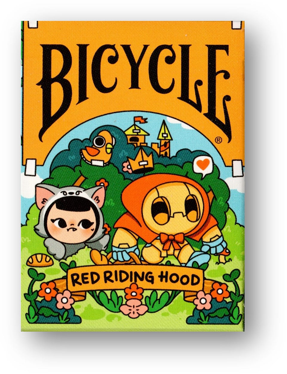 Bicycle Paper Royals Red Riding Hood Playing Cards by RunIt Decks