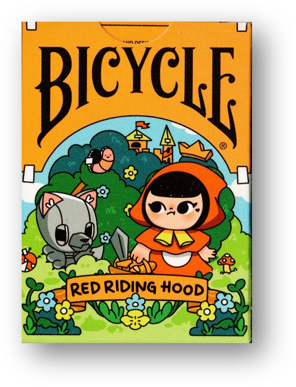 Bicycle Paper Royals Red Riding Hood Playing Cards by RunIt Decks