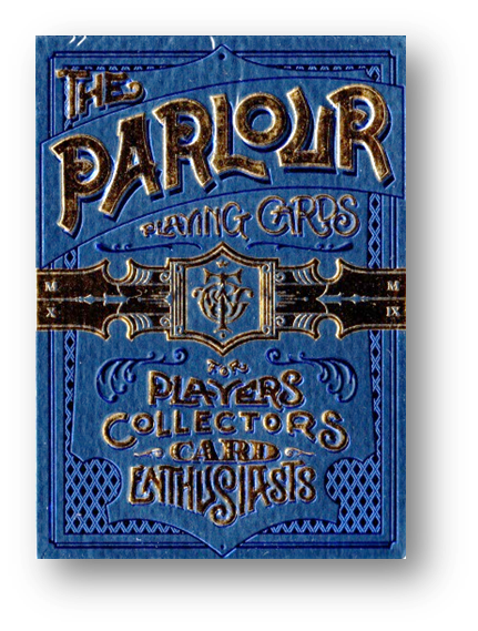 The Parlour Playing Cards (Blue)