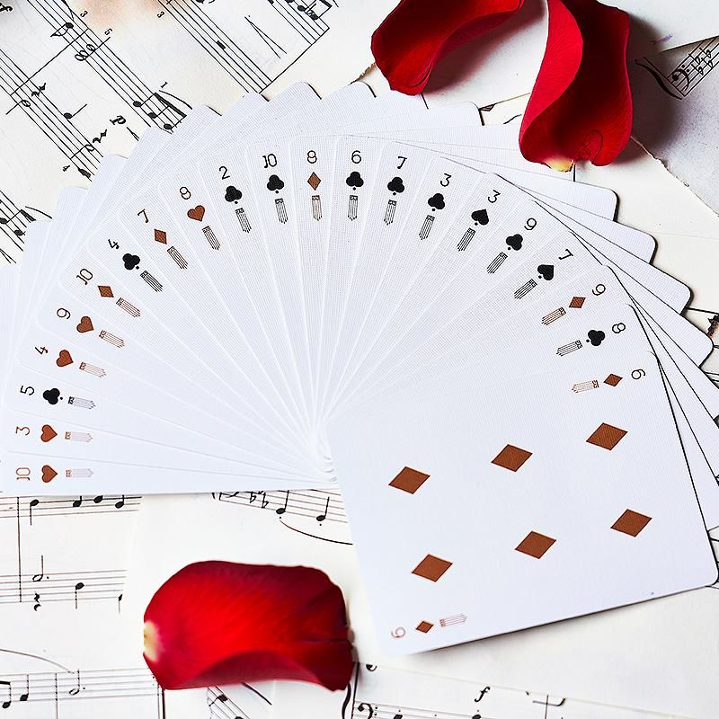 Piano Players 3 Keys Edition Playing Cards