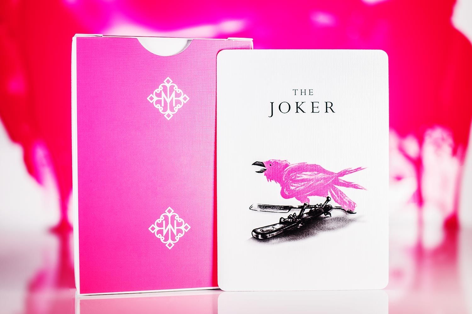 Pink Madison Rounders Playing Cards
