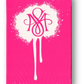 MS Splat Deck Bubblegum Pink Playing Cards