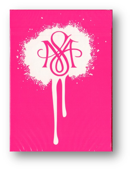 MS Splat Deck Bubblegum Pink Playing Cards