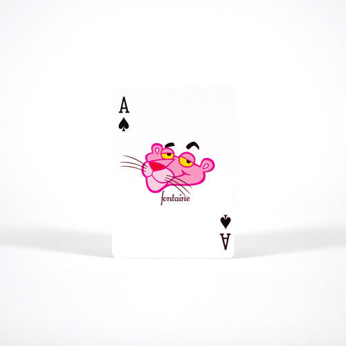Fontaine - Pink Panther Playing Cards