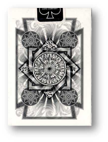 White Pirate Deck - Bicycle by Eric Duan