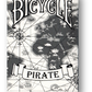 White Pirate Deck - Bicycle by Eric Duan