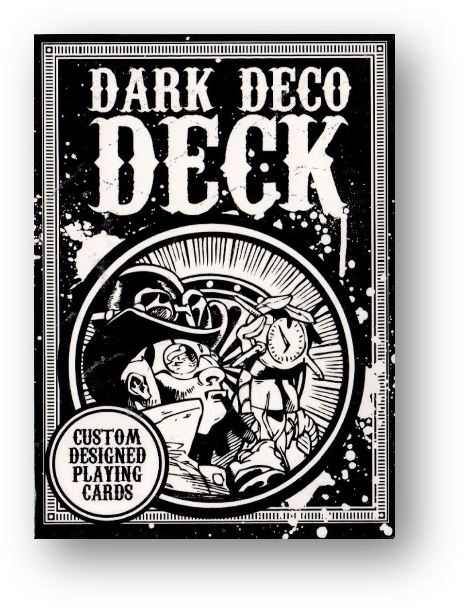 Dark Deco Playing Card Deck by rsvp