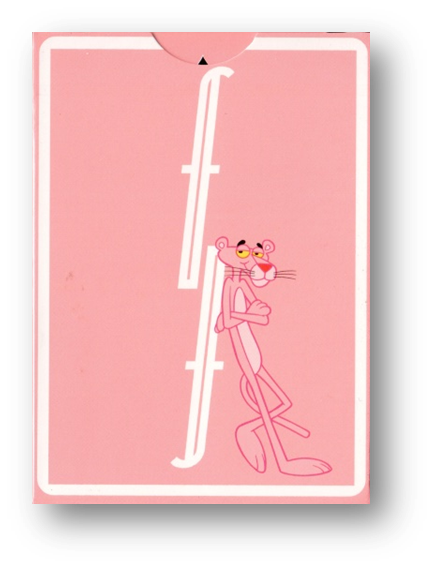 Fontaine - Pink Panther Playing Cards