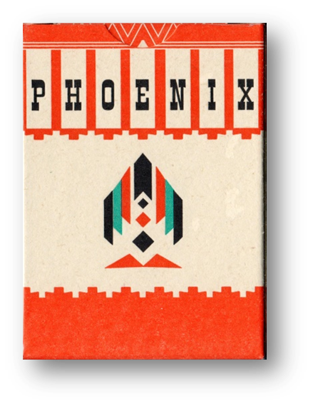 Ace Fulton's Phoenix Casino Playing Cards Arizona Red