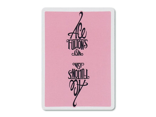 Ace Fulton's Casino Playing Cards - Pretty in Pink